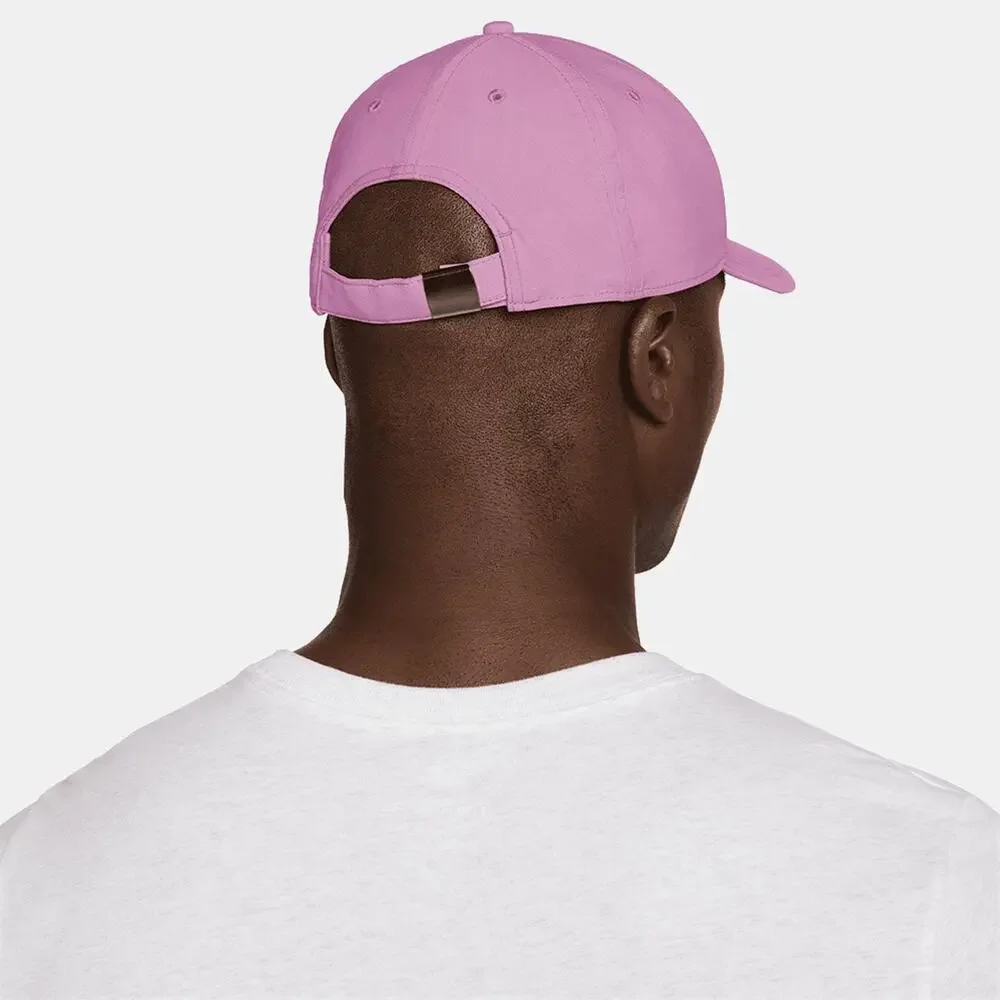 Nike Dri-FIT Club Cap Structured Metal Logo Light Magenta Size M/L FB5371-503